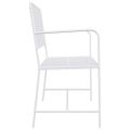 vidaXL Záhradná lavička 2 -Seater 103,5 x 51,5 x 90 cm Oceľ
