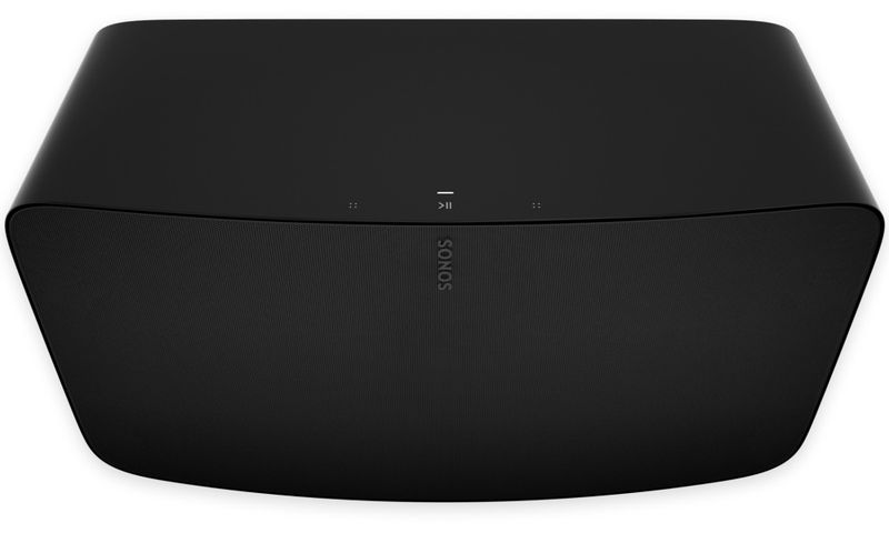 Sonos Five Černá Reproduktor, Wi-Fi, stereo zvuk, 3 tweetery, 3 stredobasové menice, 6 zesilovacu trídy D, 3,5mm vstup, Trueplay, Apple AirPlay 2,