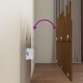vidaXL Nástenné čelo postele medovohnedé 159,5x3x80 masívna borovica
