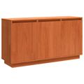 vidaXL Servírovacia skriňa Hnedý dub 111 x 34 x 60 cm