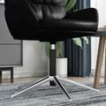 vidaXL Plynový valec kancelárskej stoličky Čierna 355-540 mm Železo