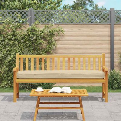 vidaXL Sada vankúšov na palete 2 pcs Béžová 180 x 40 x 8 cm
