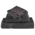 vidaXL Uterák pre hostí SOLUND 4 ks Antracit 15 x 21 cm 550 gsm