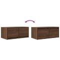 vidaXL TV skrinka, hnedý dub 60x31x25,5 cm spracované drevo