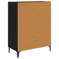 vidaXL Servírovacia skriňa Čierny dub 69,5 x 34 x 90 cm