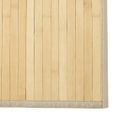 vidaXL Koberec obdĺžnikový bledý prírodný 60x200 cm bambus