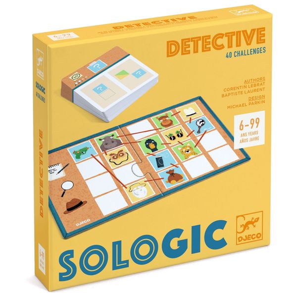 Hra SOLOGIC Hlavolam Detektív