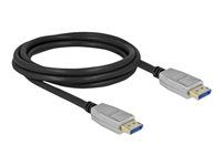 Kábel DisplayPort - DisplayPort (M) do DisplayPort (M) - DisplayPort 2.0 - 2 m - podpora 10K60Hz (10240x4320) - čierna
