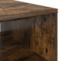 vidaXL Konferenčný stolík Dymová dub 60 x 50 x 40 cm Kompozitné drevo