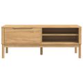 vidaXL Lavica do chodby FLORO Včelí hnedý 115 x 40 x 45 cm