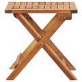 vidaXL Skladací záhradný konferenčný stolík 40x40x40 cm akáciový masív