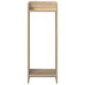 vidaXL Stojan na rastliny 2 ks Dub sonoma 30 x 30 x 80 cm