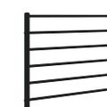 vidaXL Kovové náhradné čelo postele čierne 90 cm