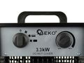 Elektrický ohrievač vzduchu s ventilátorom 3,3kW GEKO