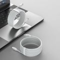 Baseus Simple Wisdom Súprava dátového kábla USB-C na Lightning PD 20W (2 ks/sada) 1,5 m biela