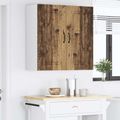 vidaXL Dvierka na umývačku Kalmar Staré drevo 80 x 31 x 80 cm