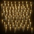vidaXL Vianočné cencúľové svetlo 100 LED diód teplá biela 10 m akryl PVC