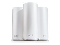 Systém WiFi - (router, 2 extendery) - až 9000 štvorcových stôp - mesh 10GbE, 2,5GbE, Wi-Fi 7 Multi-Band