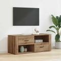 vidaXL TV skrinka 100 x 35 x 40 cm Remeselný dub Kompozitné drevo