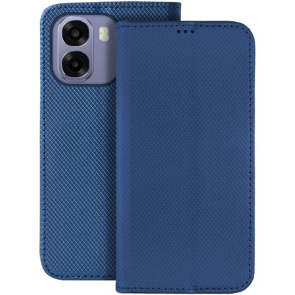 Smart Magnet puzdro pre Oppo A6 4G / A6 5G / A6X 4G / A6X 5G / A6S 4G / A6S 5G Global námornícka modrá