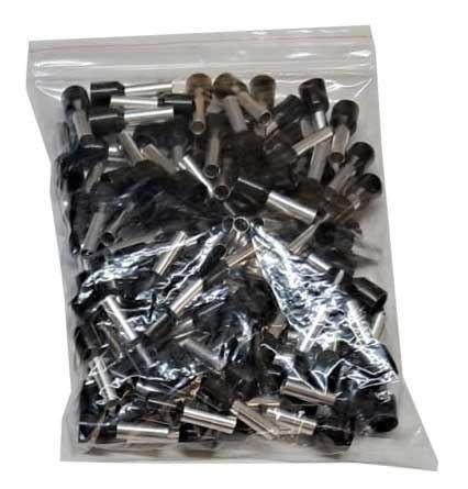 Dutinka na kábel 6 mm2 čierna (E6012), balenie 100 ks