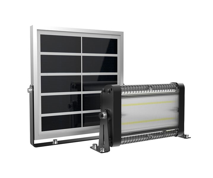 Vonkajšie solárne LED svetlo Viking SR20/3000 lm/4 režimy/IP65/studená biela