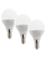 LED žiarovka Trixline 6W P45 E14 teplá biela 3 PACK