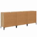 vidaXL Komody 3 ks Remeselný dub 60 x 35 x 70 cm Kompozitné drevo