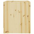 vidaXL Nočný stolík 40x30,5x35,5 cm jedľový masív