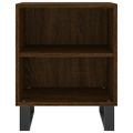 vidaXL Nočné skrinky 2 ks hnedý dub 40x30x50 cm kompozitné drevo