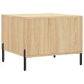 vidaXL Konferenčné stolíky 2 ks dub sonoma 50x50x40cm kompozitné drevo