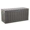 vidaXL Úložný box čierny 118x53x57 cm polypropylén