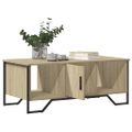 vidaXL Konferenčný stolík dub sonoma 100x51x40 cm kompozitné drevo