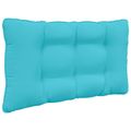 vidaXL Vankúš na vonkajšiu pohovku Polyester Tyrkysová 80 x 68,5 cm