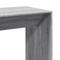 vidaXL Barový stôl sivý sonoma 102x50x103,5 cm kompozitné drevo