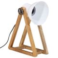 vidaXL Stolová lampa 25 W čierna 30x17x40 cm E27