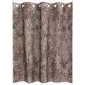 vidaXL Sametové závesy 2 ks Kapučínová 140 x 140 cm Zamat