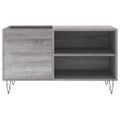 vidaXL Skrinka na platne sivá sonoma 85x38x48 cm kompozitné drevo