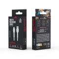 Maxlife MXUC-04 kábel USB - microUSB 1,0 m 3A biely