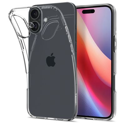 Puzdro Spigen Liquid Crystal pre iPhone 16 6,1" priehľadné