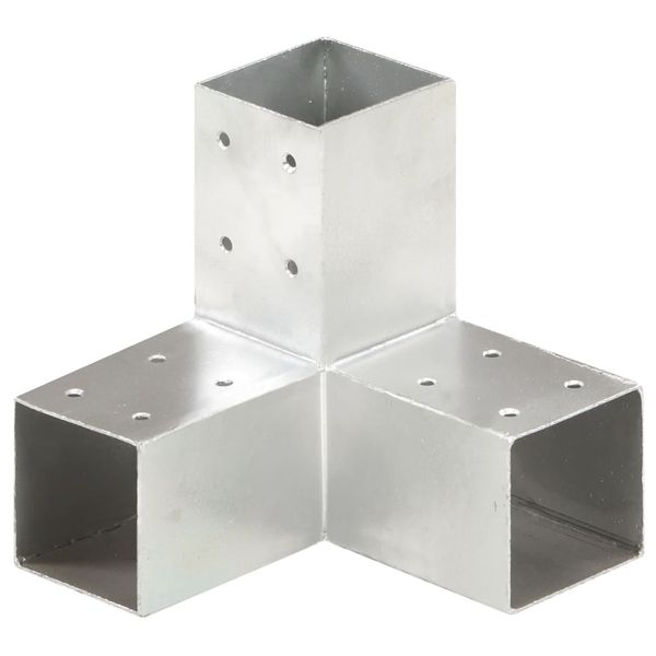 vidaXL Trámová spojka v tvare Y 71x71 mm pozinkovaný kov