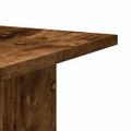 vidaXL Stojany na reproduktor 2ks dymový dub 30x30x80 cm kompoz. drevo