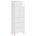 vidaXL Sada skríň 2 ks 66 x 34,5 x 90 cm Kompozitné drevo