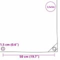vidaXL Tarpaulin 650g / m² Olivovo zelená 3,5 x 5 m