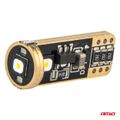 LED žiarovky CANBUS T10 W5W 3SMD 3838 White 12V/24V AMiO-04246