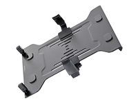 Vertical Laptop Holder (LAPTOP-ARM-TRAY) - Upevňovací komponent (zásuvka pre notebook, 2 x ramená pre notebook, 2 x svorky pre notebook) - pre notebook (počítač) - plast, oceľ - čierna
