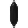 vidaXL Nárazníky na člny 2 ks Ø 16 x 58 cm Čierna PVC