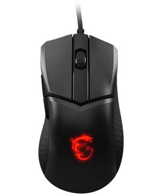 MSI herná myš CLUTCH GM31 Lightweight/ 12.000 dpi/ RGB osvetlenie/ 6 tlačidiel/ USB Myš, herná, drôtová, 12000dpi, 6 tlačidiel, RGB osvetlenie, USB, čierna