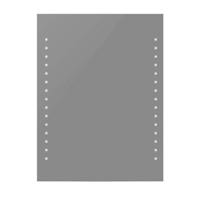 vidaXL Zrkadlo do kúpeľne 50x80 cm s LED svetlami
