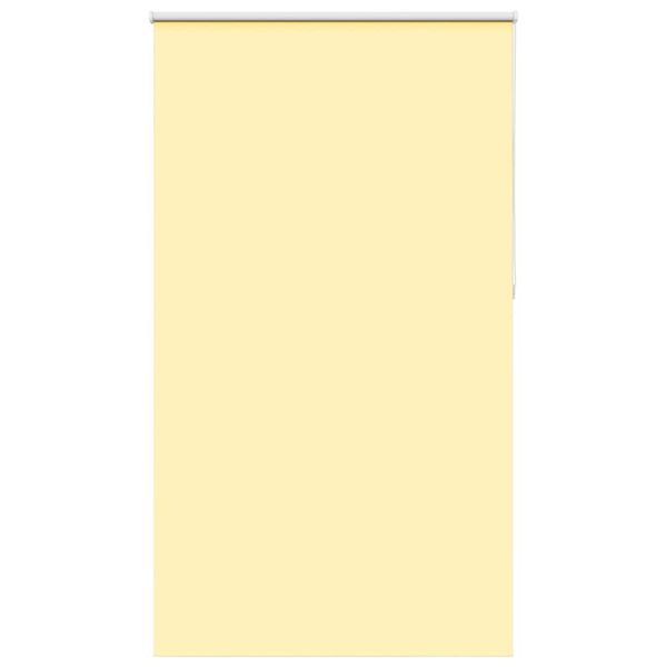 vidaXL Zatemňovacia roleta žltá 140x210 cm šírka látky 136,6 cm polyester